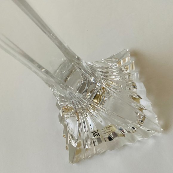 VINTAGE WMF Lead Crystal German Single Candlestick NWT - Picture 5 of 7